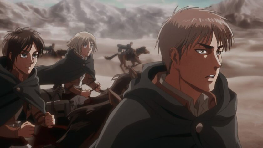 ảnh trận chiến ác liệt trong attack on titan