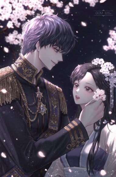 Hình ảnh anime đôi bí ẩn lãng mạn