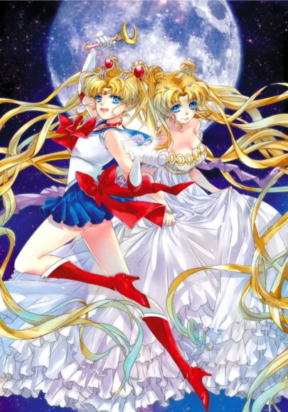 hình ảnh của thủy thủ mặt trăng cute dễ thương