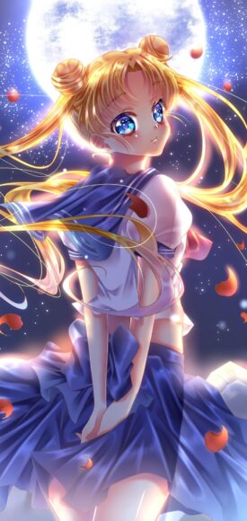 hình ảnh của thủy thủ mặt trăng đáng yêu ngọt ngào