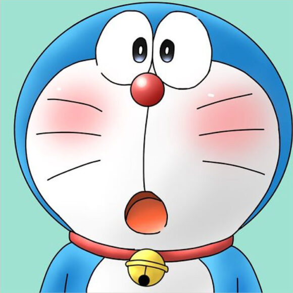 hình ảnh doraemon ngại ngùng