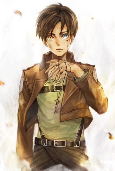 hình ảnh Eren trong Attack On Titan