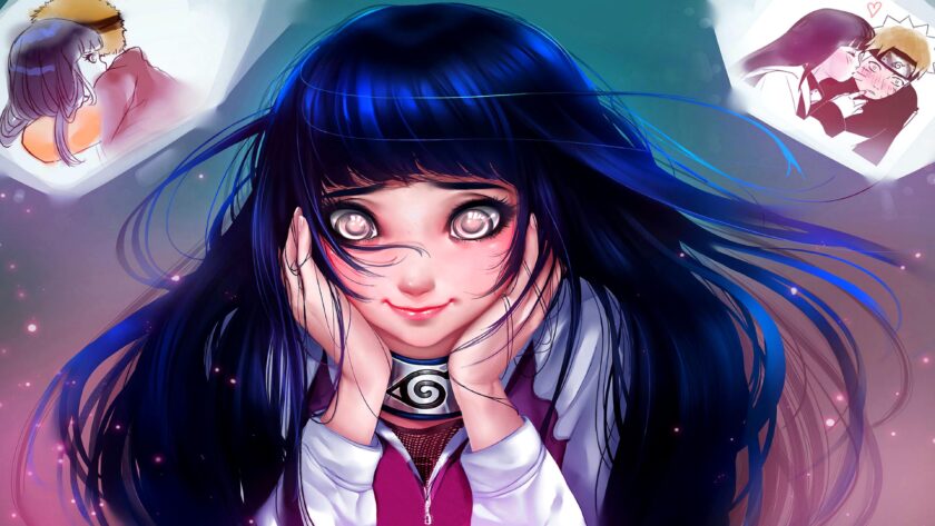 Hình ảnh Hinata đẹp fanart lộng lẫy