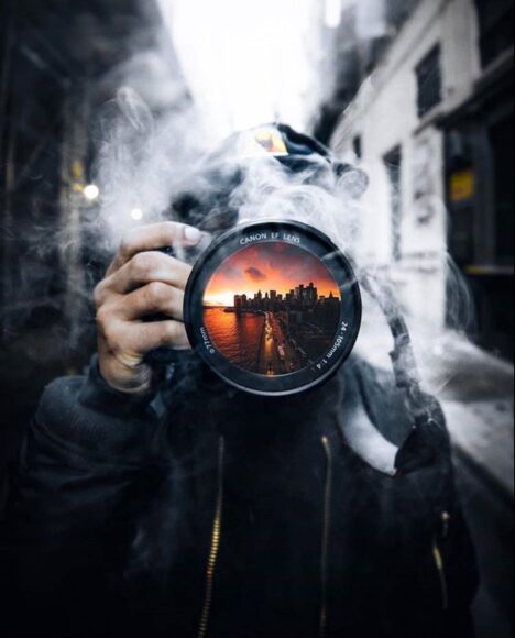 Hình ảnh khói nghệ thuật