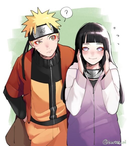 hình ảnh naruto vs hinata dễ thương