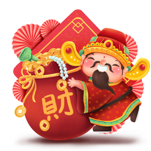 Hình ảnh nền thần tài cực đẹp chất lượng cao