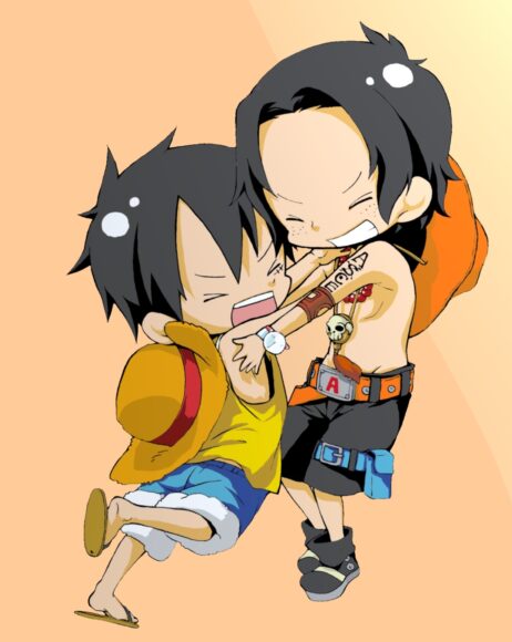 Hình ảnh one piece anh em nhà luffy