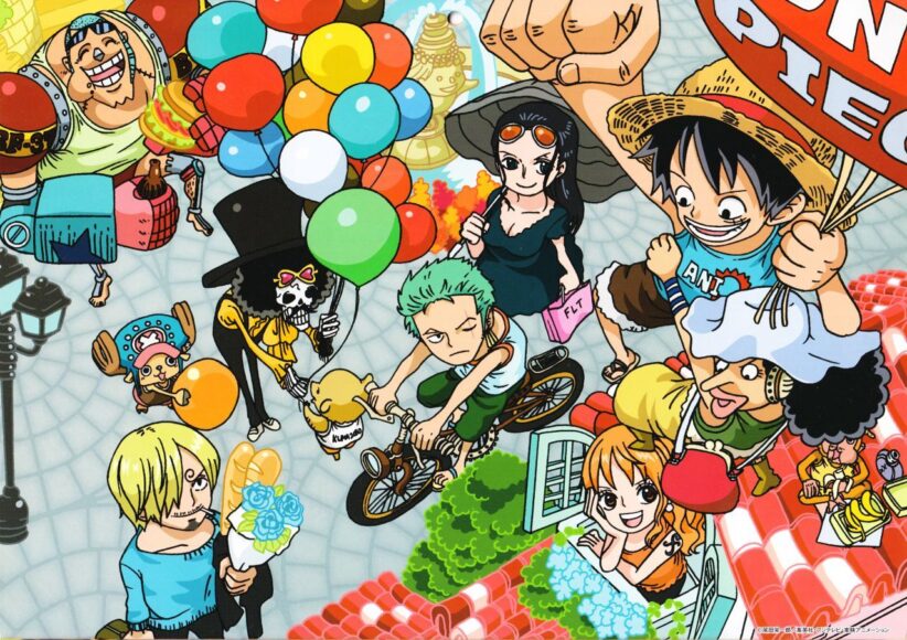 Hình ảnh one piece chibi vui nhộn đáng yêu