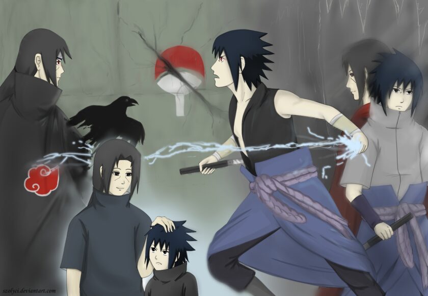 Hình ảnh Sasuke đa phong cách nhất