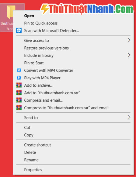 Đặt pass cho Folder đơn giản 9