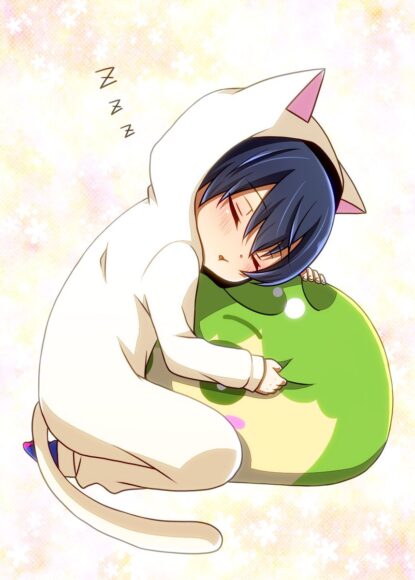 hình ảnh chúc ngủ ngon kute chibi dễ thương