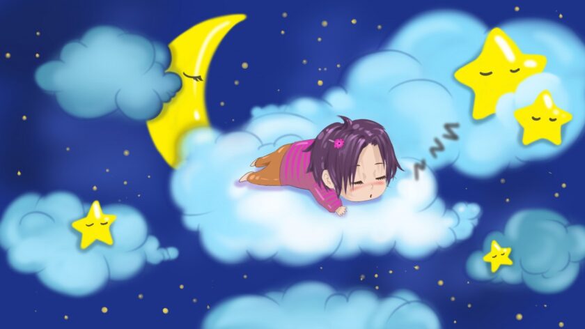 hình ảnh chúc ngủ ngon kute hoạt hình đẹp