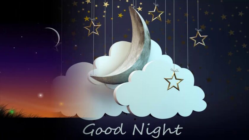 hình ảnh chúc ngủ ngon kute màn đêm đẹp nhất