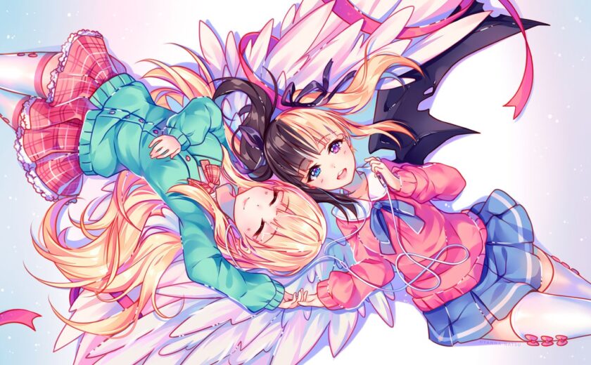 hình ảnh cung song tử anime đẹp nhất