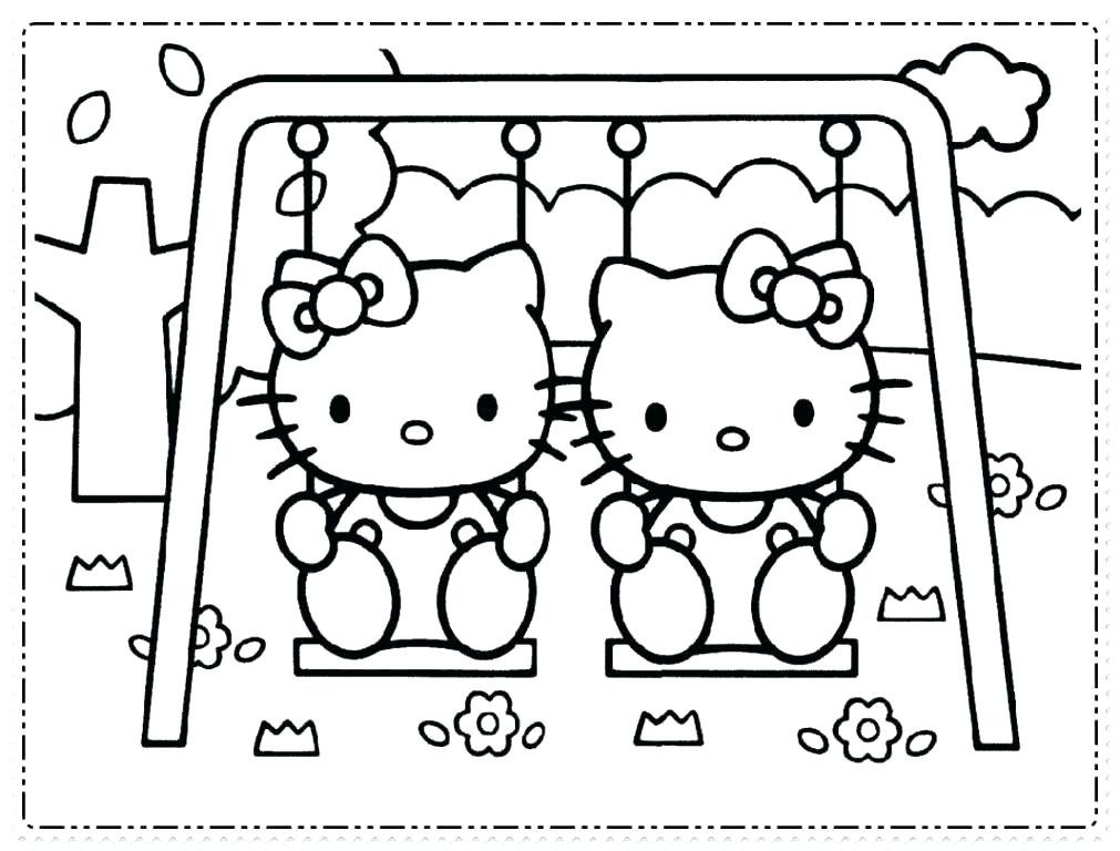 567 trang tô màu Hello Kitty đẹp và cực kỳ dễ thương  Tranh Tô Màu cho bé