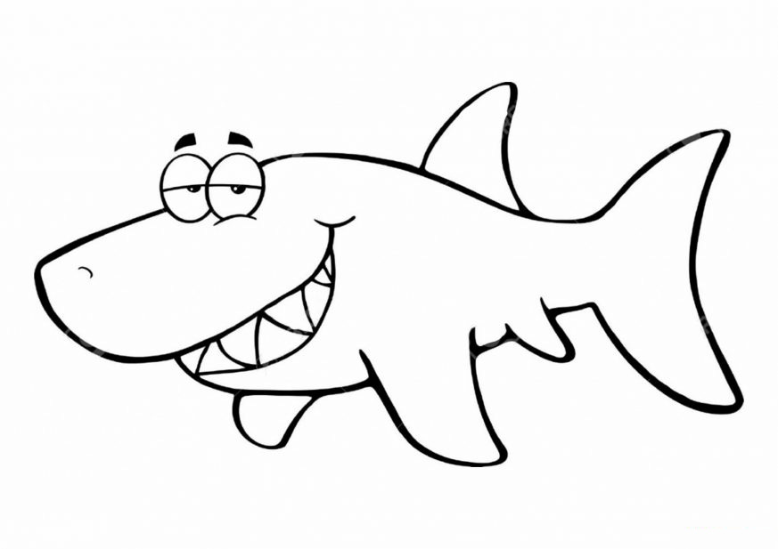 Vẽ và tô màu Cá Mập cho bé  Bé học tô màu  Glitter Shark Coloring Pages  For Kids  YouTube