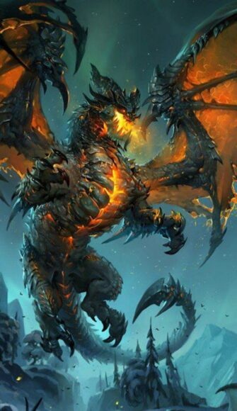 hình ảnh rồng 3d phun lửa tuyệt mỹ