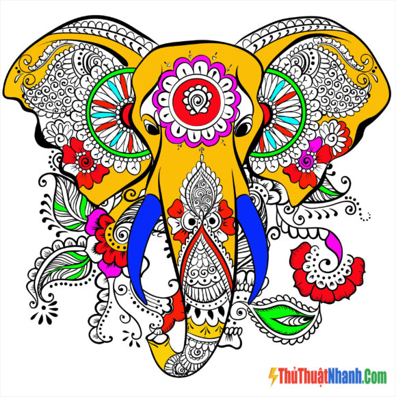 Tranh tô màu người lớn