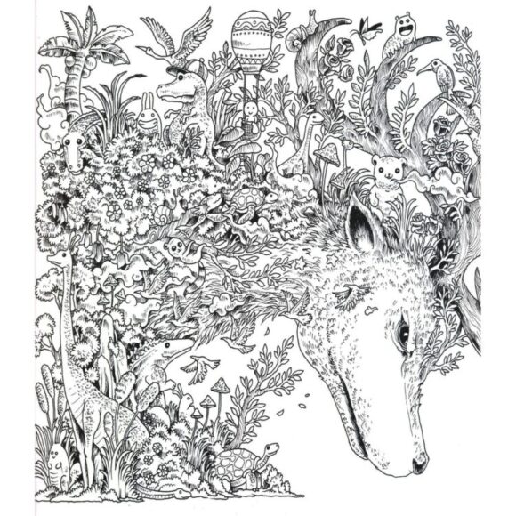 Tranh tô màu người lớn đẹp nhất