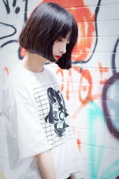 ảnh gái xinh tóc ngắn 2k5 cute