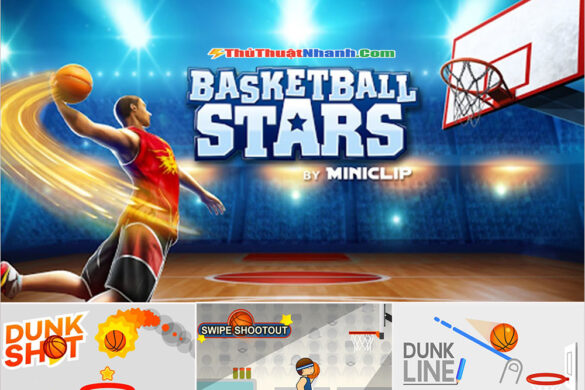 Top game bóng rổ offline và online hay nhất trên di động