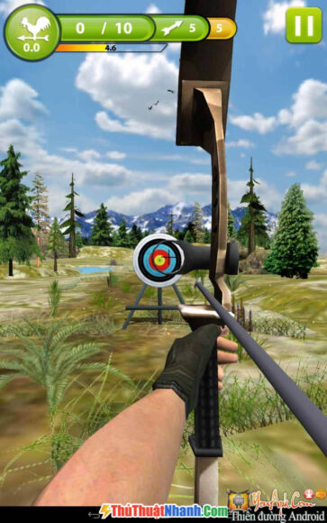 Đại sư bắn cung 3D- Tải game bắn cung cho điện thoại