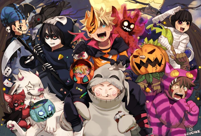 hình ảnh anime halloween đẹp cho fan