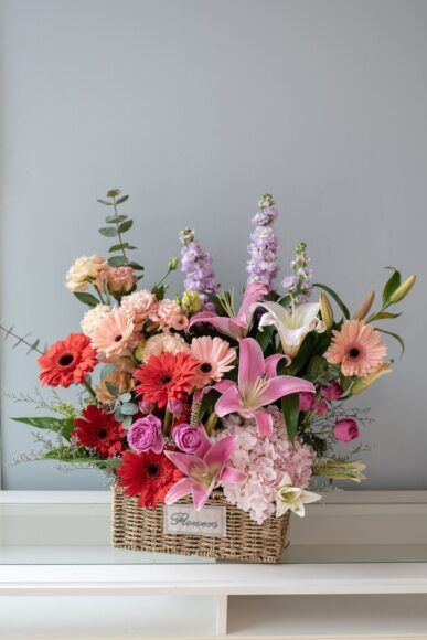 hình ảnh lẵng hoa đẹp nhất