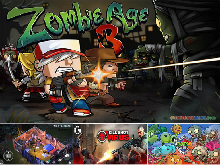 Top game Zombie Mobile mới nhất