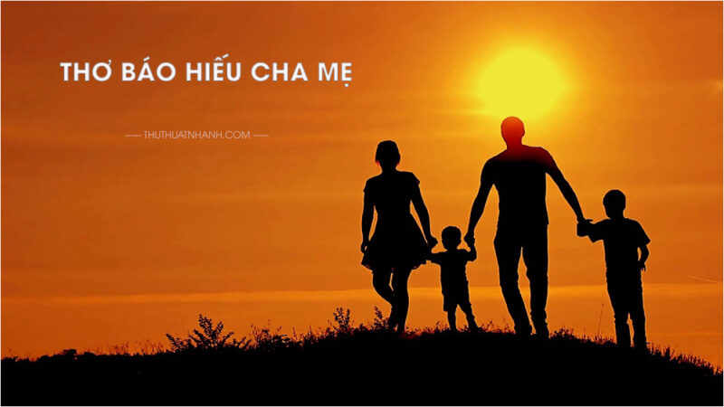 Thơ báo hiếu cha mẹ