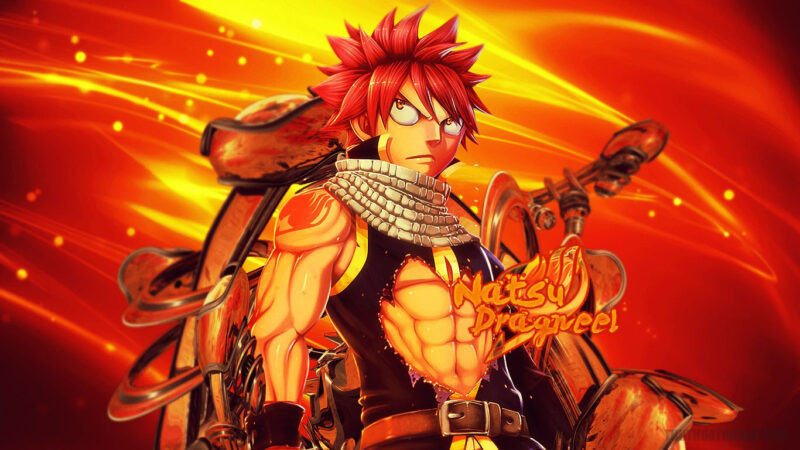 hình ảnh natsu dragneel làm nền ấn tượng