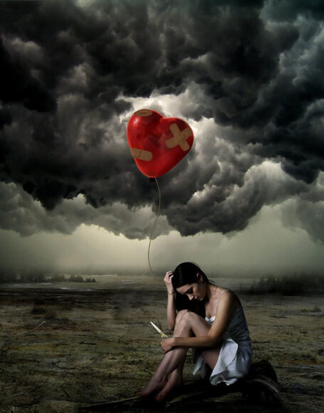 hình ảnh valentine buồn cô đơn nhất