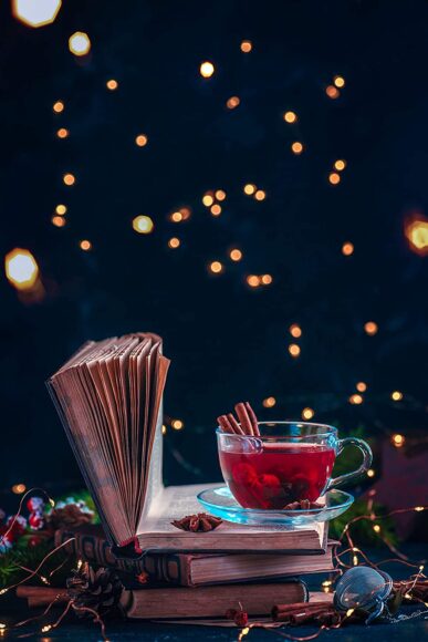 Hình ảnh Bokeh với đồ uống