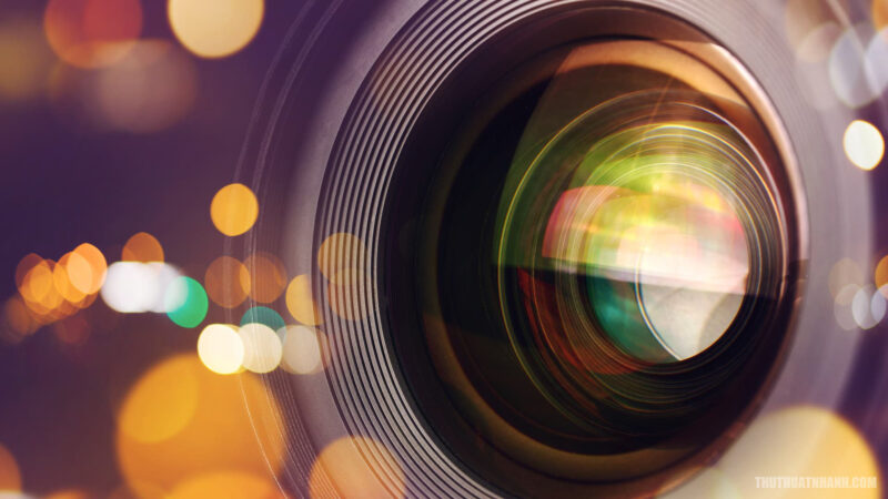 Hình ảnh Bokeh với máy ảnh chất