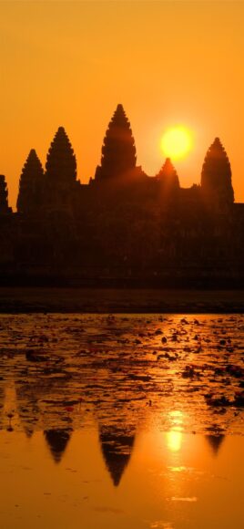 Hình ảnh Siem Reap đẹp lúc hoàng hôn