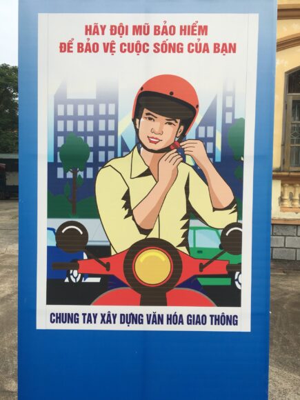 Hình ảnh an toàn giao thông poster cổ động