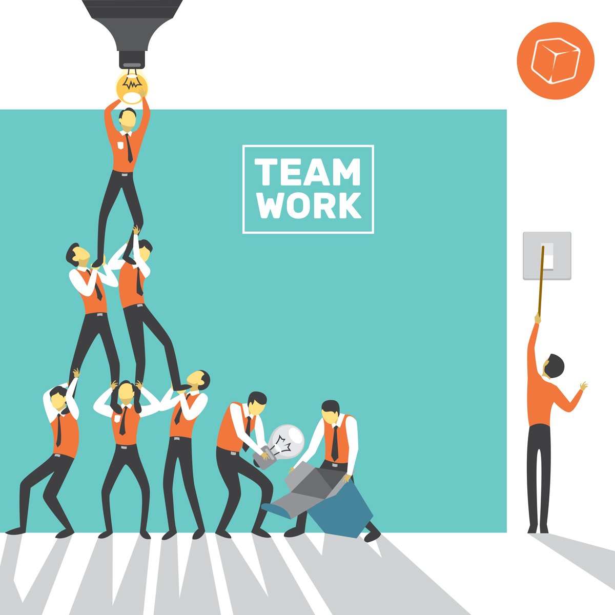 Teamwork Makes the Dream Work, mã TB9. Áo thun in đẹp cho doanh nghiệp, gia  đình, lớp nhóm, nam nữ trẻ em | GOKING.VN