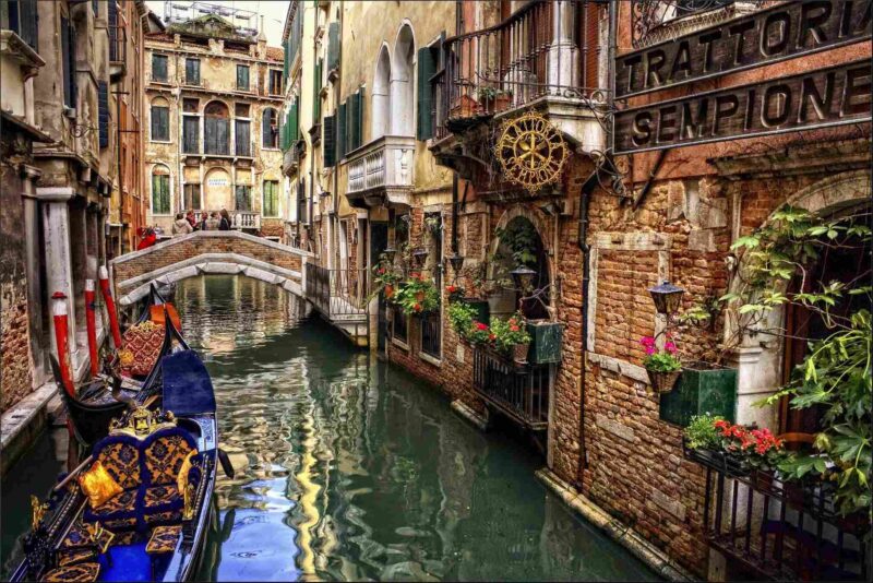 Hình ảnh thành phố Venice đẹp lãng mạn
