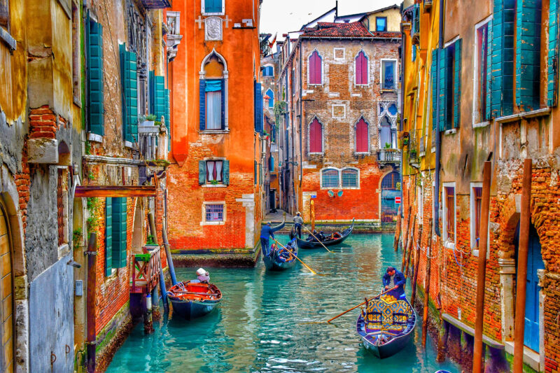 Hình ảnh thành phố Venice đẹp rực rỡ
