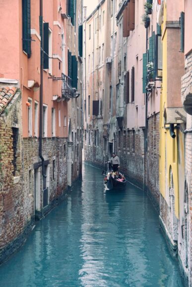Hình ảnh thành phố Venice màu sắc