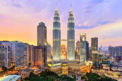 Hình ảnh tháp đôi Malaysia đẹp nhất