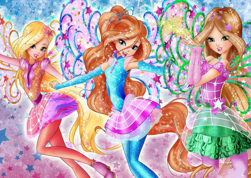 hình ảnh 3 công chúa Bloom Winx