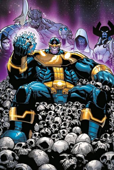 hình ảnh Thanos comics