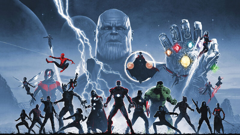 hình ảnh Thanos infinity war