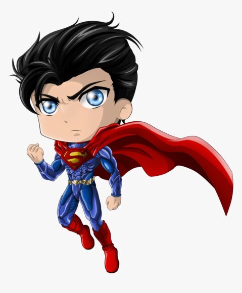 hình ảnh chibi superman cute