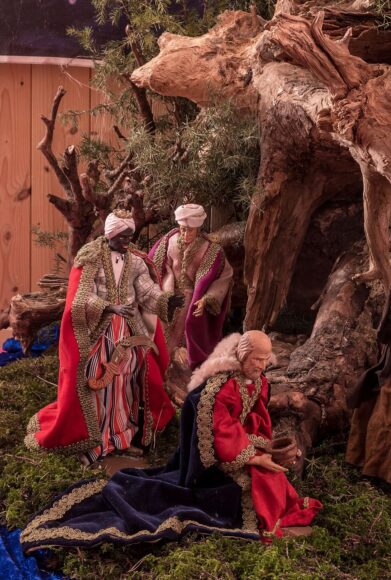 hình ảnh hang đá giáng sinh theo truyền thuyết