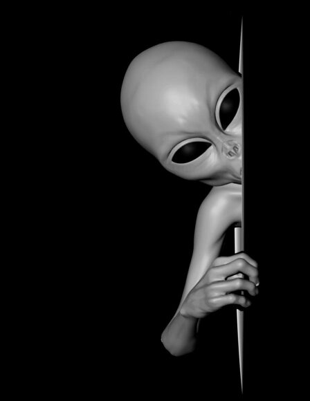 hình ảnh người ngoài hành tinh bí ẩn