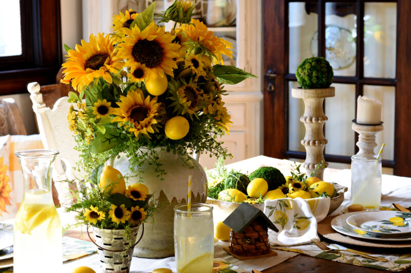 mẫu hoa để bàn đẹp