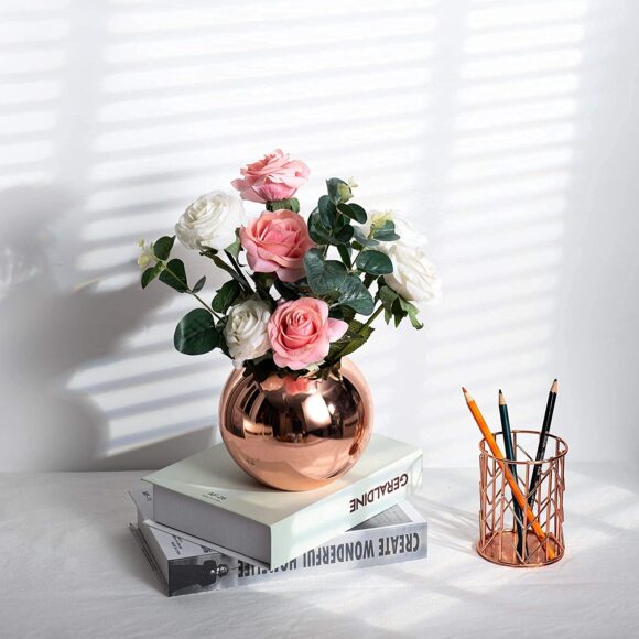 mẫu hoa để bàn xinh xắn nhỏ gọn