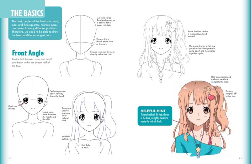 Cách vẽ anime step by step